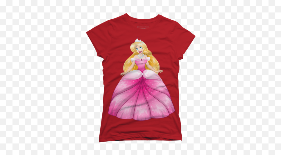 Characters Womenu0027s T - Shirts Design By Humans Emoji,Dinsey Dress Emoji