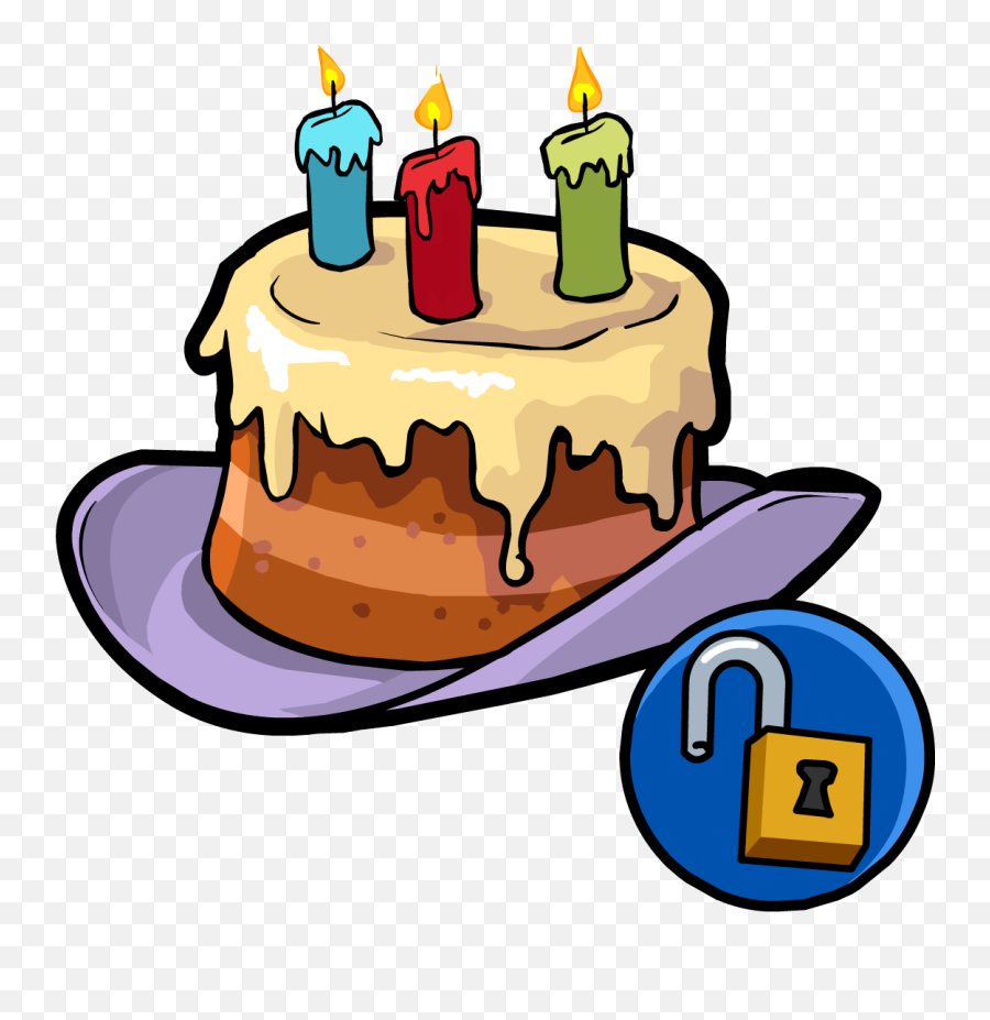 Happy Birthday Hat - Birthday Cake Hat Png Emoji,Happy Birthday Cake Emoji