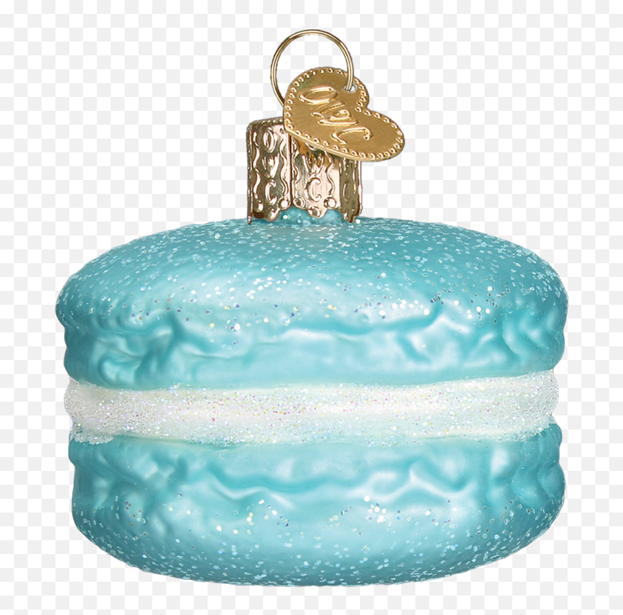 Old World Christmas Macaron Glass - Cake Decorating Supply Emoji,Emoji Cake Decorations