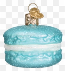 Old World Christmas Macaron Glass - Cake Decorating Supply Emoji,Emoji Cake Decorations