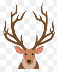 Antlers Clipart - Antlers Clipart Emoji,Antler Emoji