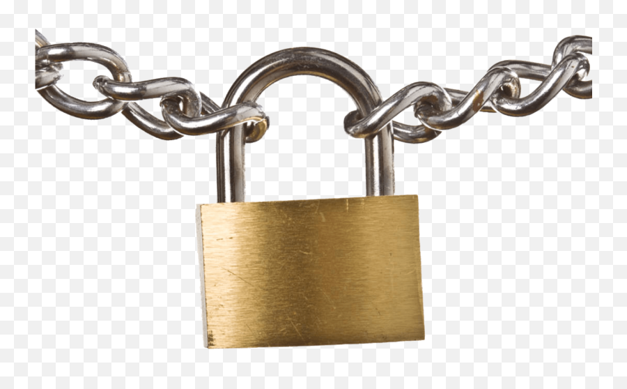 Lock Clipart Lock Chain Lock Lock Chain Transparent Free - Lock Chain Png Emoji,Lock Emoji Png