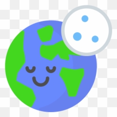 Earth Night Globe Emoji Emoticon - Dot,Earth Emoji