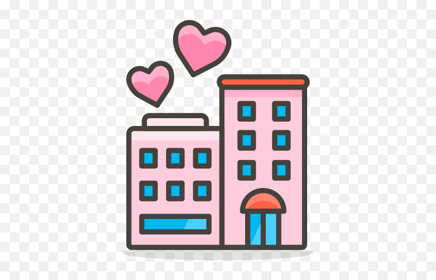 Love Hotel Free Icon Of 780 Free - Vetor Icon Hotel Png Emoji,Love Emoji Vector
