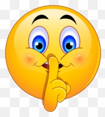 Pin - Transparent Emoji Shh,Battleship Emoji
