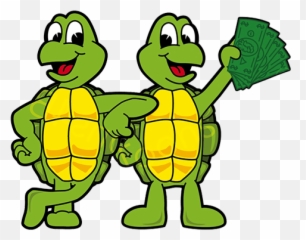 Cashflow 101 - Cartoon Turtle With Money Emoji,Turtle Emotions