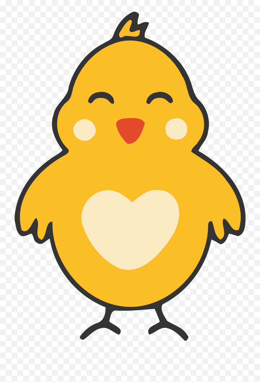Jpg Black And White Stock Big Image Png - Baby Bird Clipart Chick Clipart Png Emoji,Big Bird Emoji
