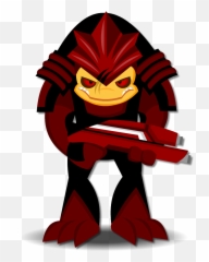 Mass Effect Clipart Black And White - Fictional Character Emoji,Mass Effect Emoji