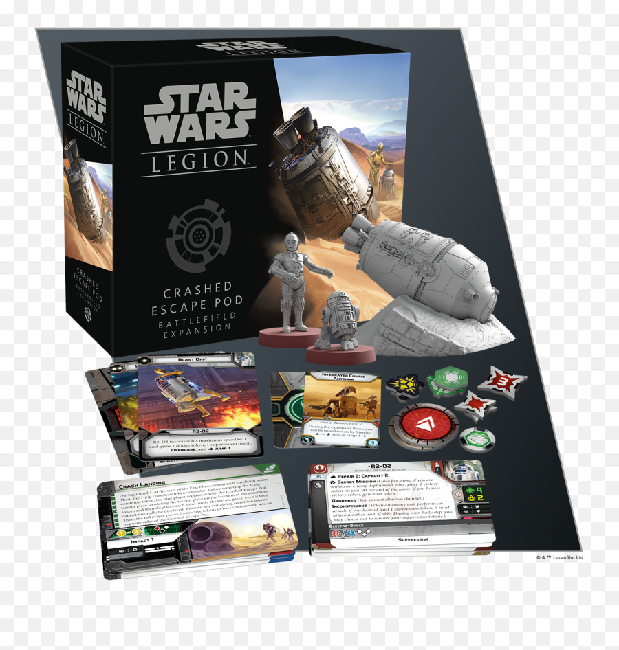 Star Wars - Legionjeu De Batailles Dans Lu0027univers De Star Star Wars Legion Crashed Escape Pod Emoji,Tide Pod Emoji