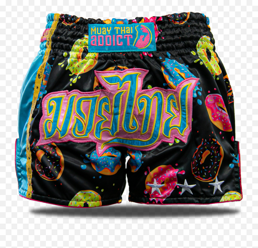 Donut Dream Muay Thai Shorts - For Teen Emoji,Donut Emoji Cut File