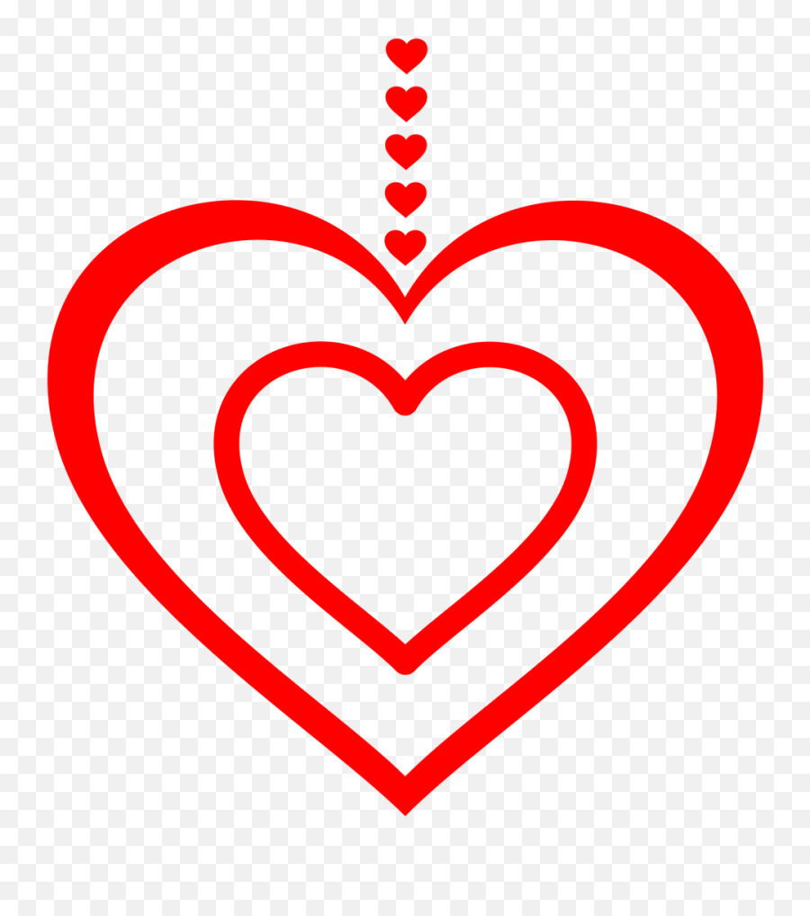 Medallion Heart Red - Parco Sempione Emoji,Emotion Brain Love Icon