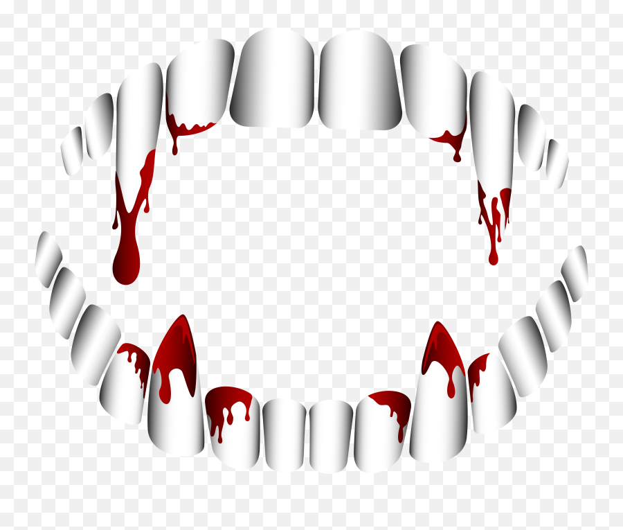 Halloween Clipart Tooth Halloween Tooth Transparent Free - Transparent Background Png Download Vampire Png Emoji,Vampire Happy Halloween Emoticon