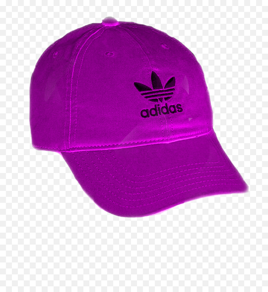 Adidas Purple Pink Cap Hat Hat Sticker - Adidas Emoji,Pink Hats Emojis