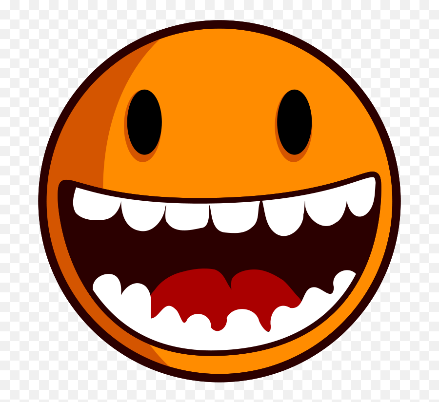 Smiley Laughing Face - Free Vector Graphic On Pixabay Happy Face Clip Art Emoji,Laughing Emoticon