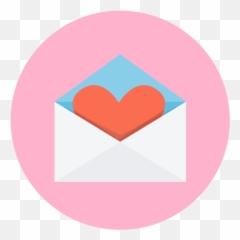 Ícone O Amor A Letra Coração Rosa Vermelho Livre De - Sobre Con Corazon Png Emoji,Emoticon Coração Vermelho