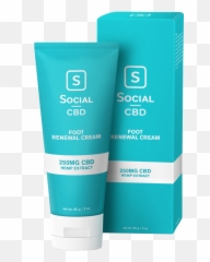 Social Cbd Foot Renewal Cream - Social Cbd Emoji,Emoji Feet Broken