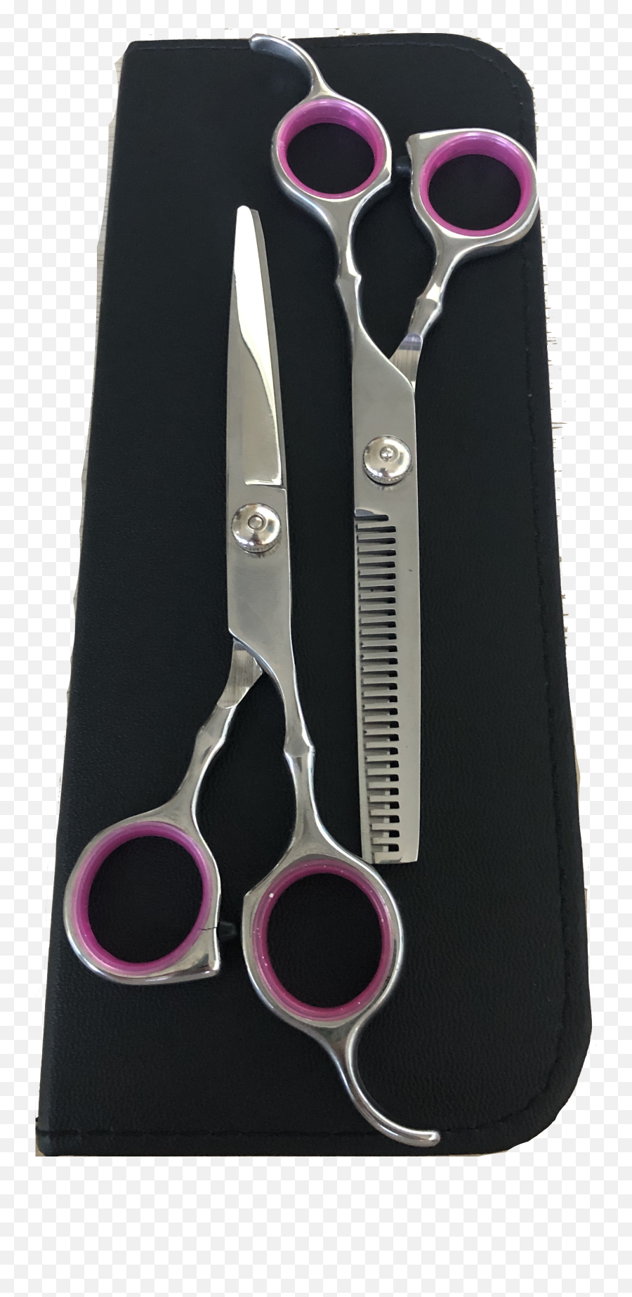 Pink Hair Shears - Hair Shear Emoji,Pink Hair Cutting Scissors Emoji