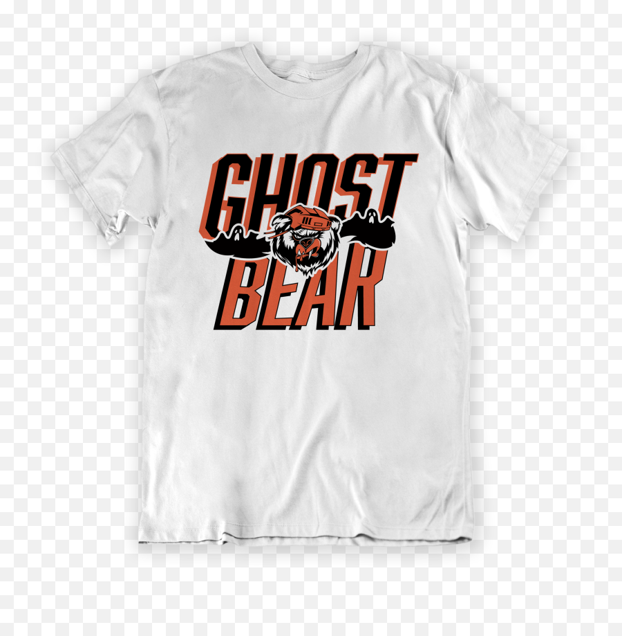 Ghost Bear T Shirt Off - Short Sleeve Emoji,Ghost Bear Emoji Jersey