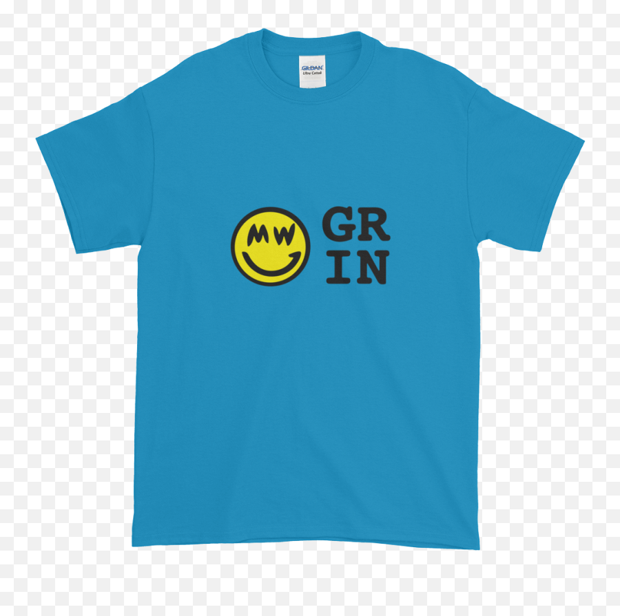 Menu0027s Grin T Shirt Krypto Gear Krypto Threadz - Short Sleeve Emoji,Gtx 750 Smile Emoticon