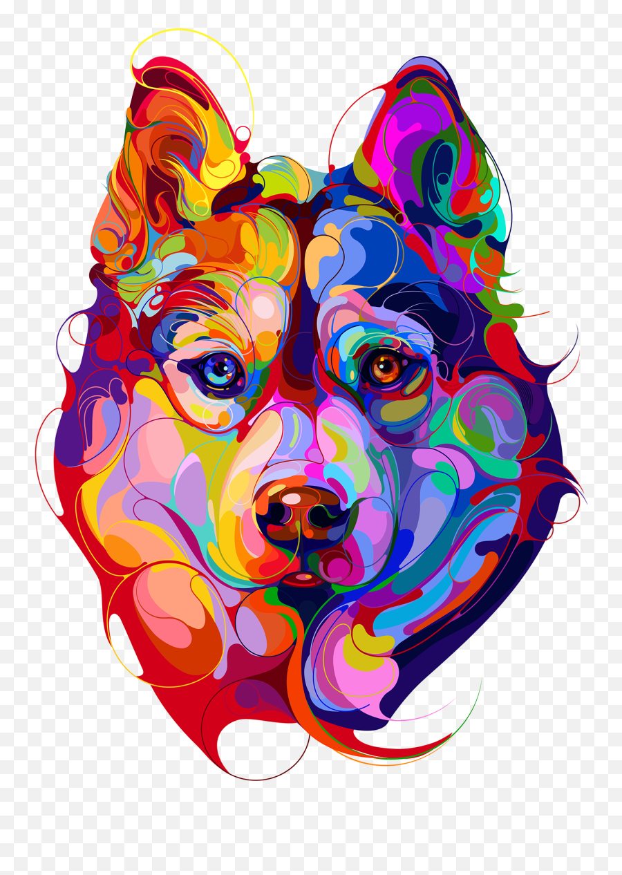 Posters - Dog Illustration Art Emoji,Art And Emotions