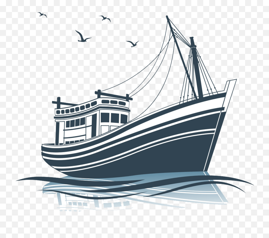 Fishing Boat Logo Transparent - Clipart World Fishing Boat Vector Emoji,Emoji Rowboat Older Version