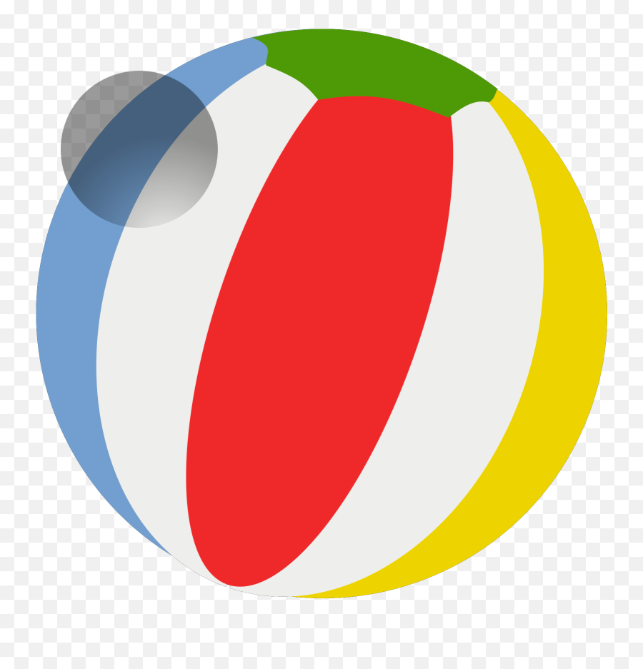 Beach Ball Svg Vector Beach Ball Clip Art - Svg Clipart For Volleyball Emoji,Beach Ball Emoji Transparent