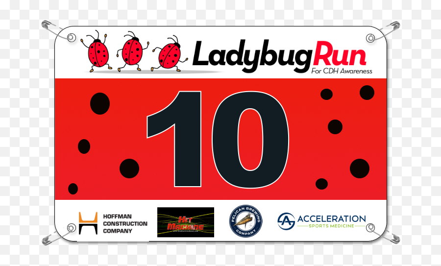 Ladybug Run For Cdh Awareness 5k10k - Dot Emoji,Raceday Emojis