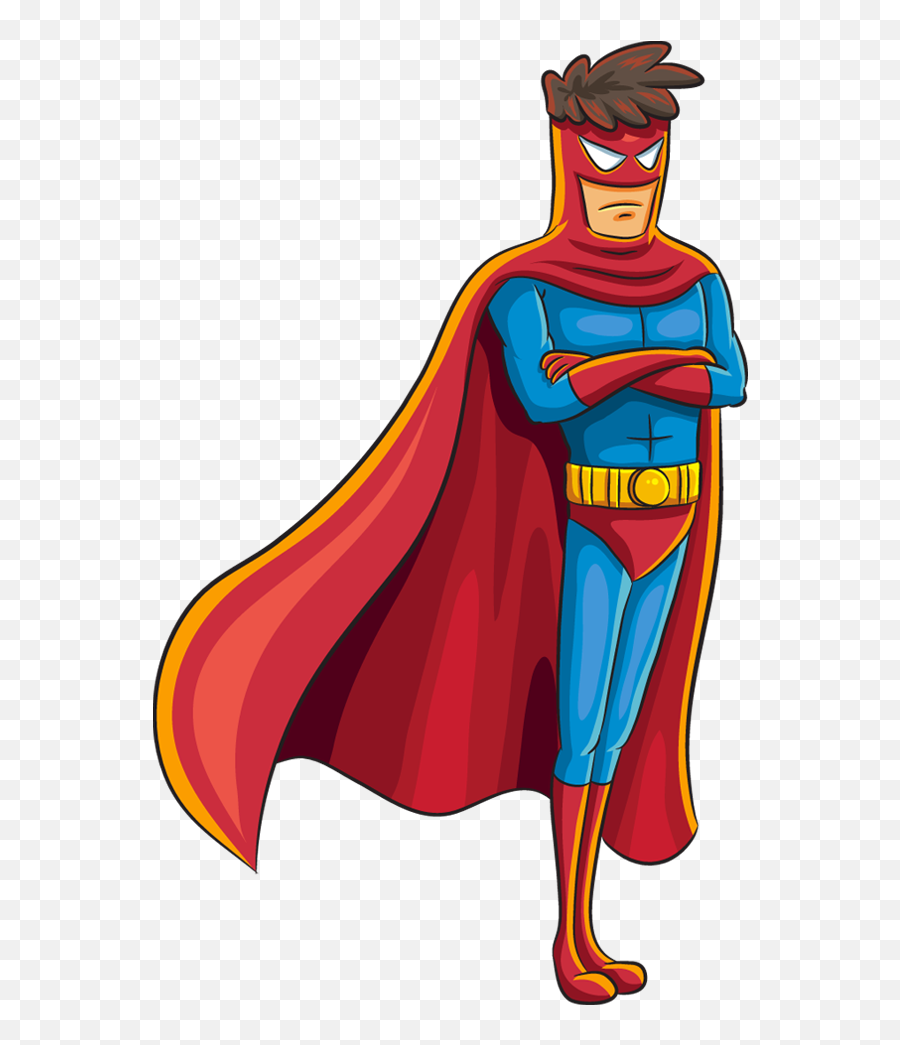 Super Heroes Arms Crossed Clipart - Superhero Arms Crossed Emoji,Crossed Arm Emoji