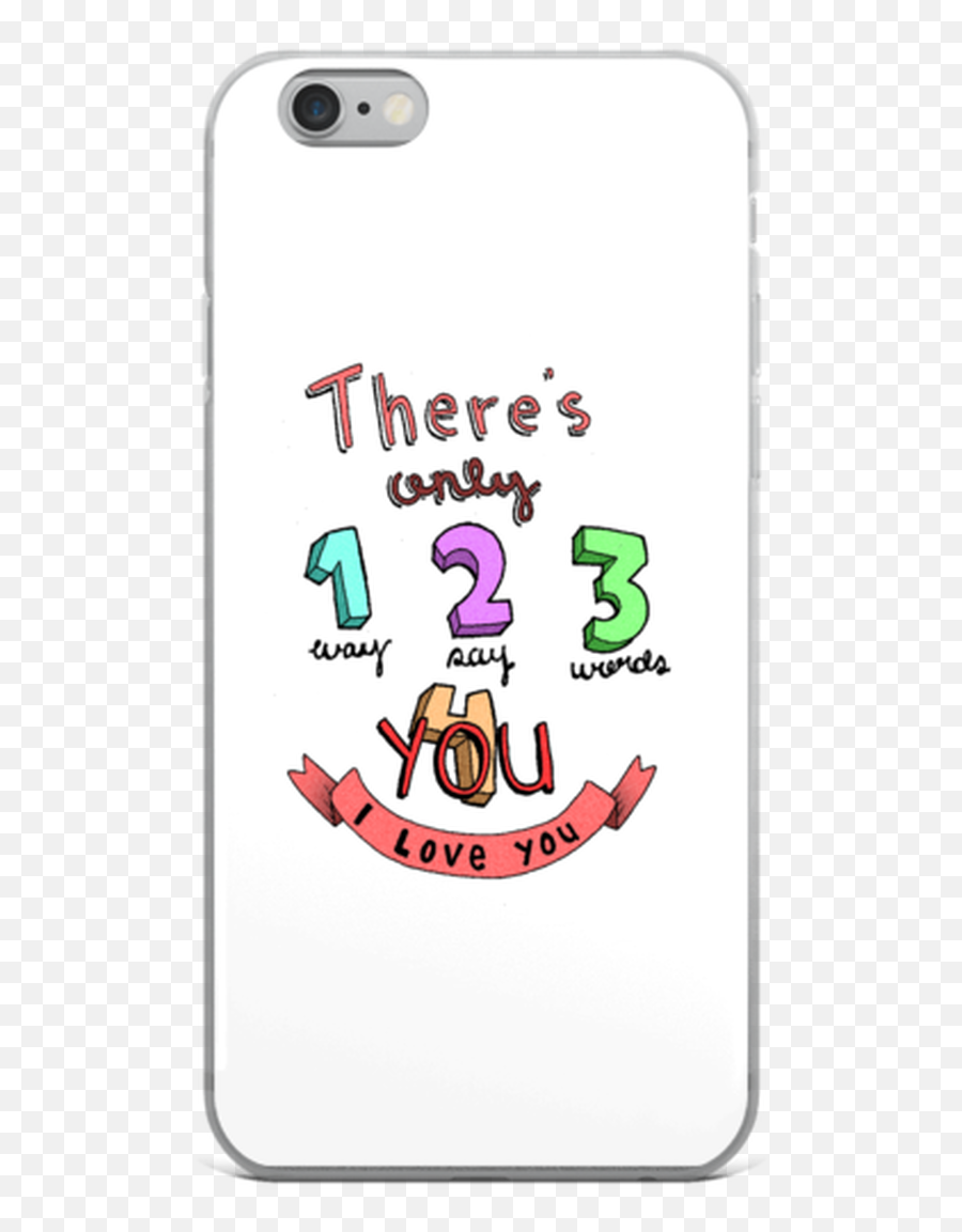 I Love You Iphone Case - Cases By Kate Emoji,I Love You Emoticon On Iphone