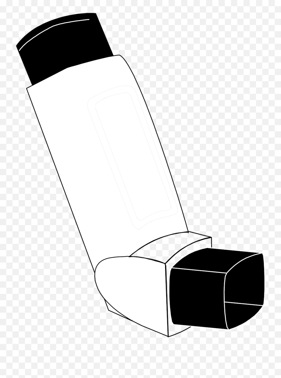 Inhaler Black And White - Clip Art Library Emoji,Inhaler Emoji