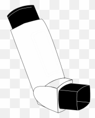 Inhaler Black And White - Clip Art Library Emoji,Inhaler Emoji
