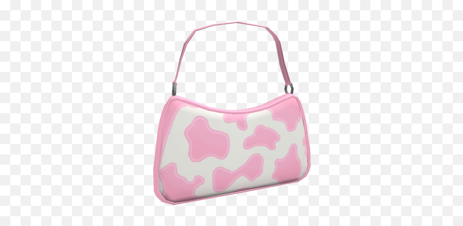 Pink Cow Shoulder Bag - Roblox Shoulder Bag Black Hair Emoji,Roblox Emoji Sombrero Shirt