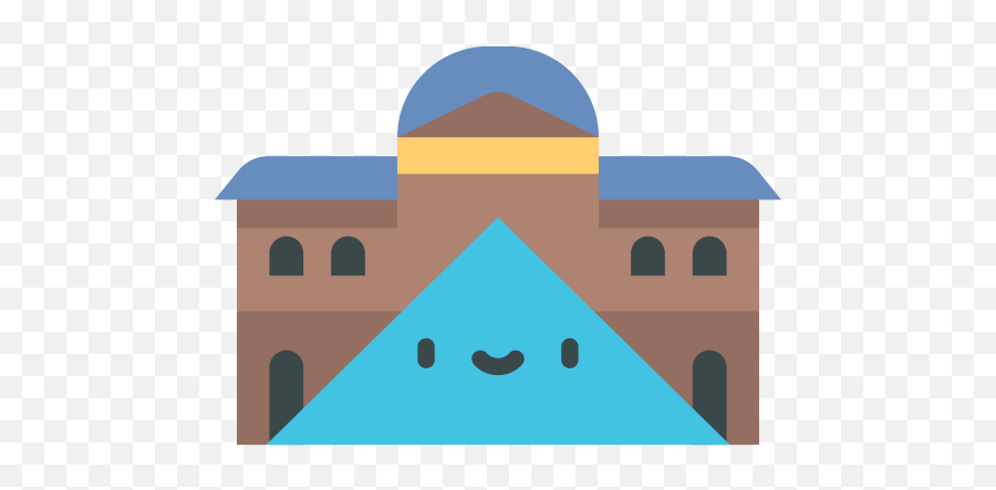 Louvre - Free Monuments Icons Emoji,Colosseum Emoji