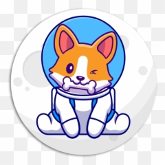 Doggo Finance Emoji,Corgi Emoticon