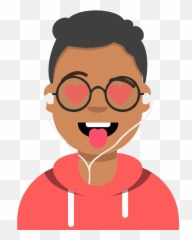 Mettlestate Emoji,Guz With Glasses Emoji