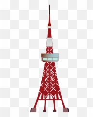 Tokyo Tower Clipart - Vertical Emoji,Tokyo Tower Emoji