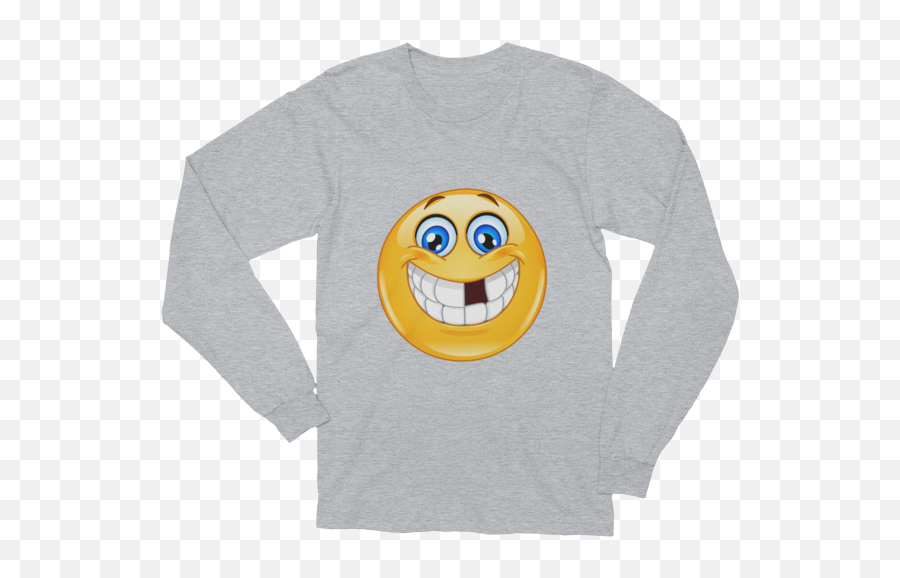 Unisex Blowing Kiss Emoji Long Sleeve T - Shirt What,Kiss Emoji
