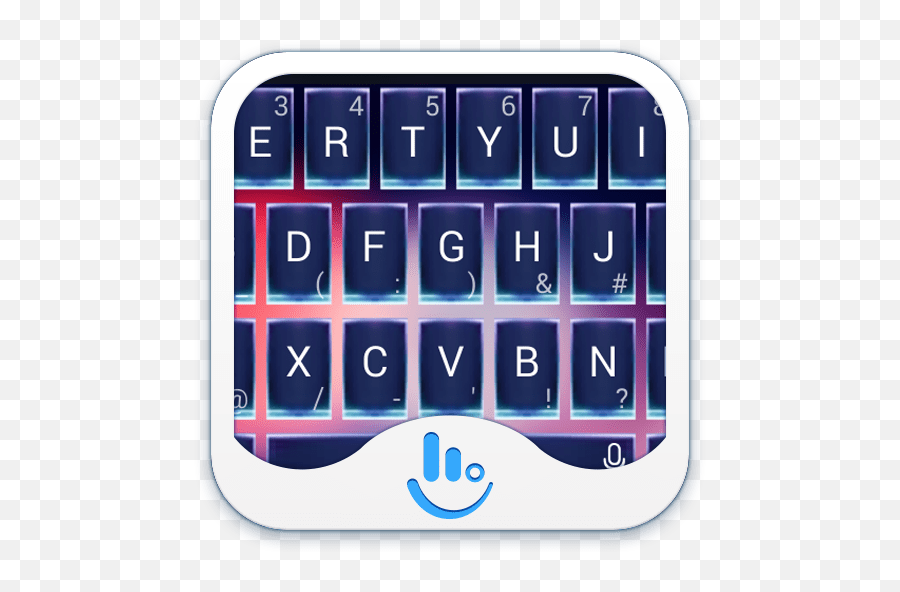 Touchpal Colorful Night Theme - Apkonline Virtual Keyboard On Android Emoji,Touchpal Emoji