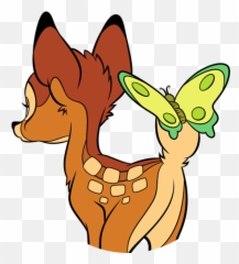 Vk Sticker - Stickers Bambi Whatsapp Emoji,Disney Bambi Emoji
