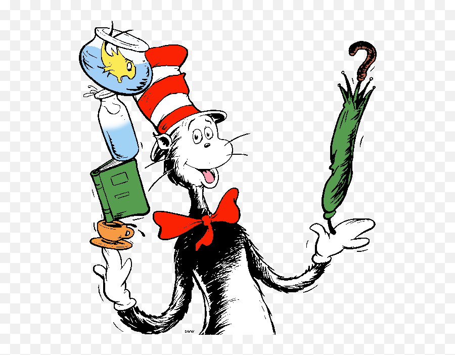 Happy Dr Seuss Day - Dr Seuss Clipart Free Emoji,Mad Hatter Emoji