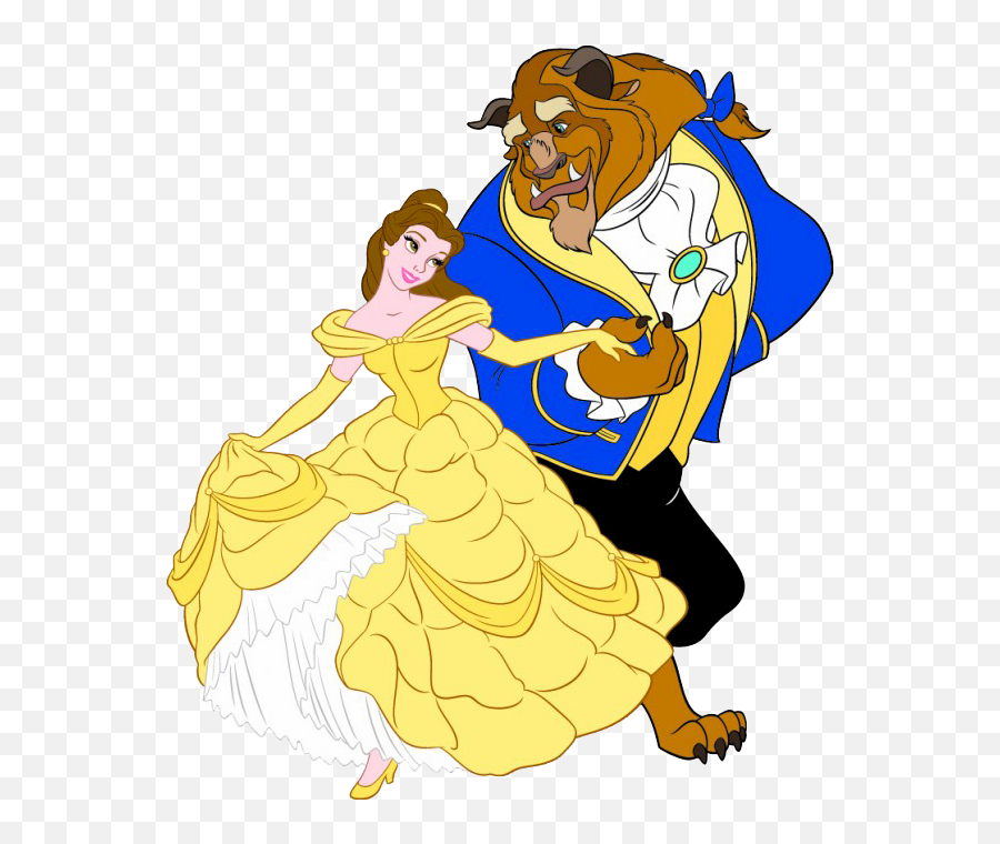 Beauty And The Beast Png - Image Of Belle And Beast Disney Transparent Background Beauty And The Beast Png Emoji,Beauty And The Beast Emojis
