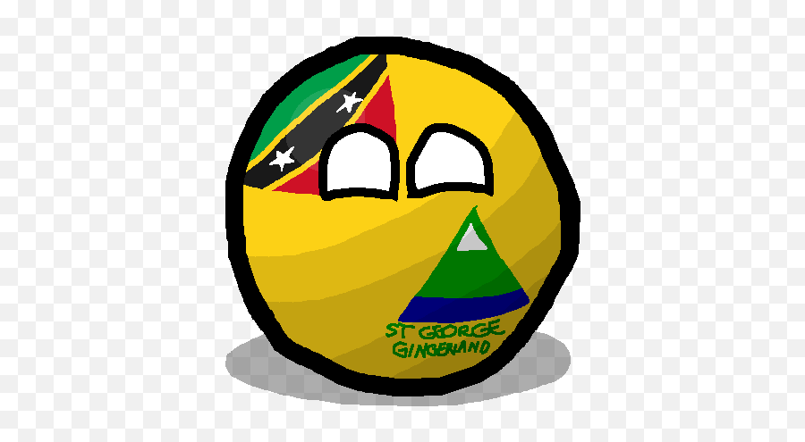 Saint George Gingerlandball Polandball Wiki Fandom - Mirror With Images Of Purity And Mount Boya Playing The Qin Lotus And Dancing Phoenix Emoji,St Emoticon