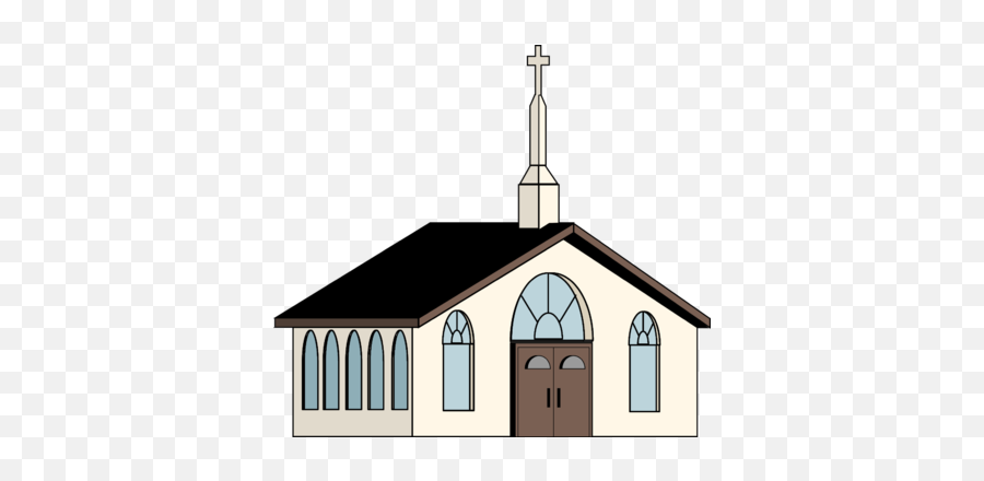 Image White Church Church Clip Art - Free Clipart Church Building Emoji,Chapel Emoji