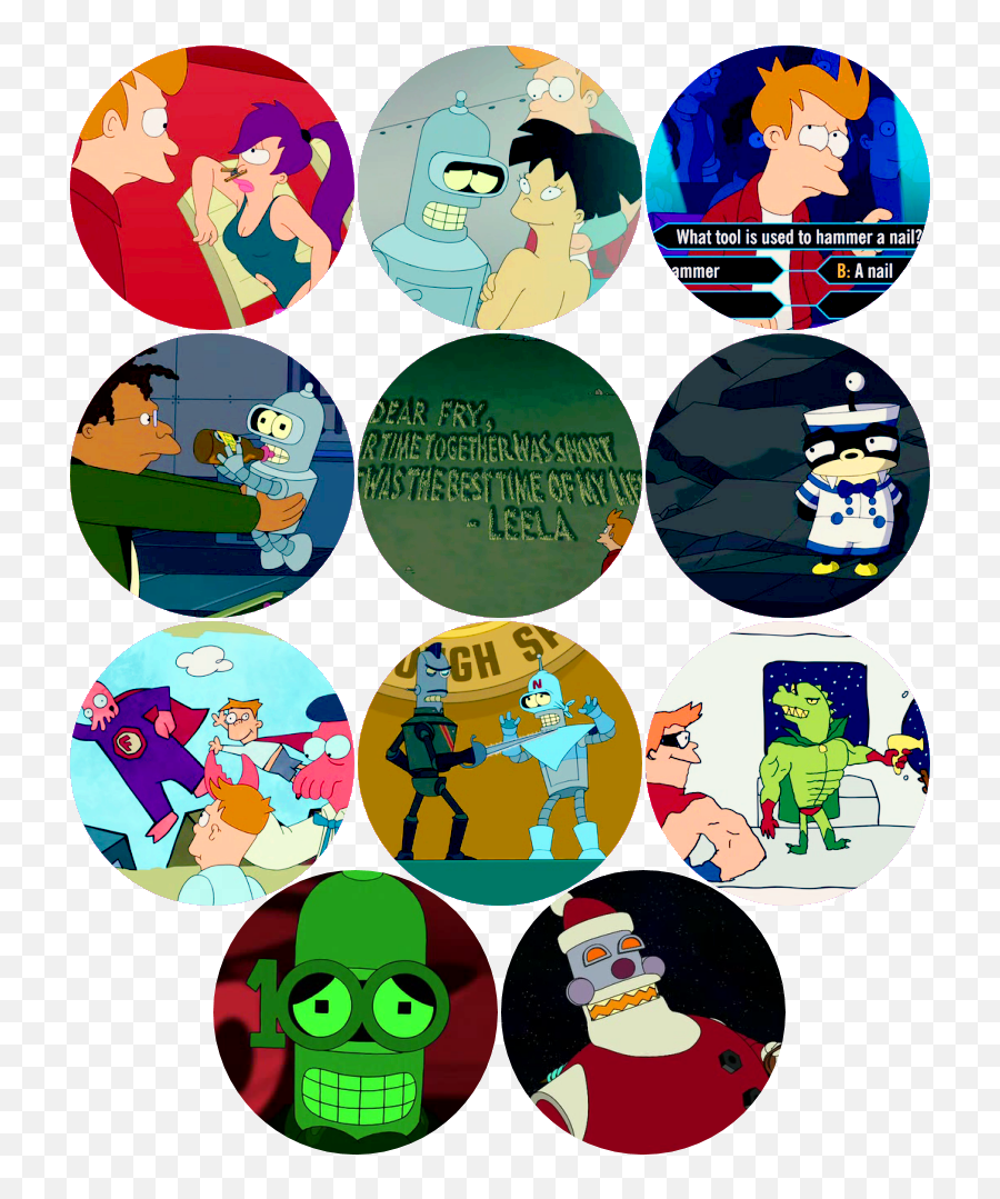 101 Episodes 101 Screencaps Emoji,Futuramq Zapp Emotions