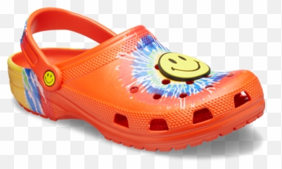 Crocsu0027 Latest Collaboration Taps Into Summeru0027s Hot Tie - Dye Chinatown Crocs Emoji,Emoji With Tydie Or Nah Emojis