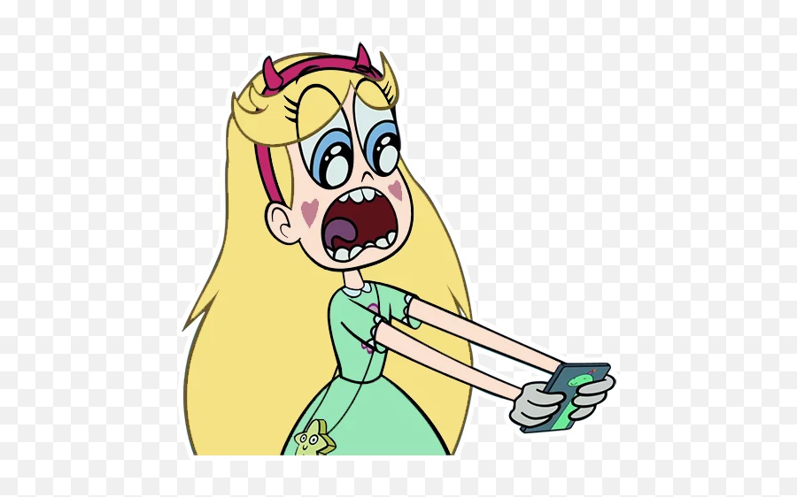 Star Vs The Forces Of Evil - Star Vs The Forces Of Evil Sticker Png Emoji,Viber Emoticons For Telegram