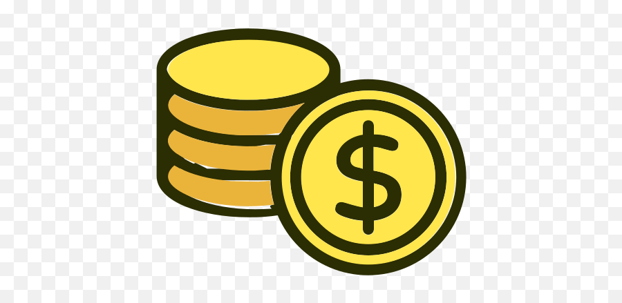 Bank Cash Coin Dollar Money Payment Icon - Free Download Cartoon Checks And Balance Government Checks Emoji,Gold Coin Text Emoticon