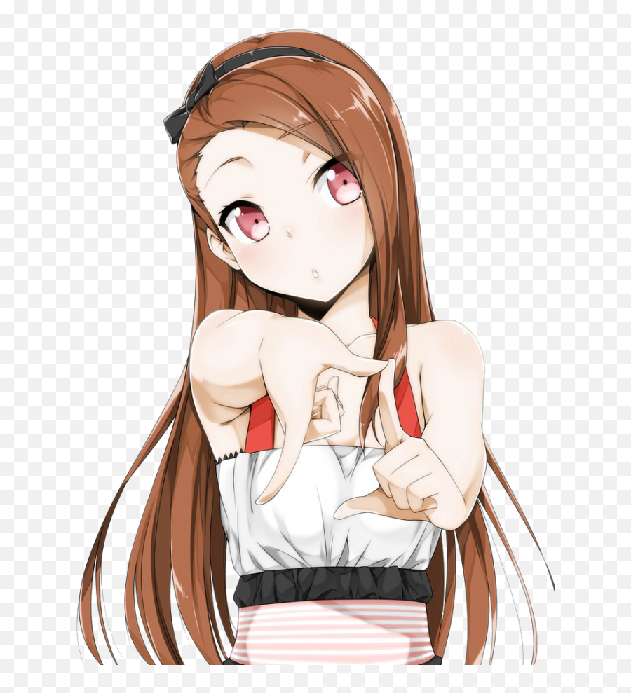 Kawaii Littlegirl Ddlg Cgl Sticker - Anime Girl Minase Iori Emoji,Freaked Out Anime Emoji