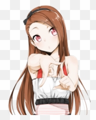 Kawaii Littlegirl Ddlg Cgl Sticker - Anime Girl Minase Iori Emoji,Freaked Out Anime Emoji