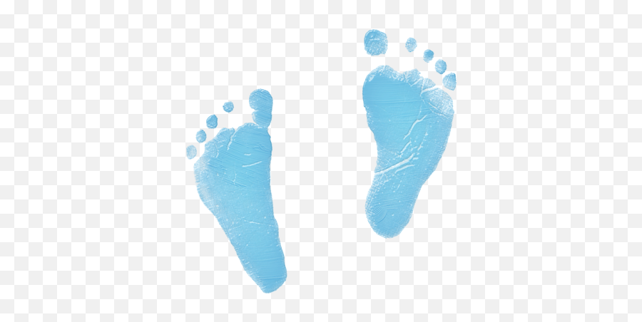 Baby Foot Prints - Baby Boy Footprints Png Emoji,Emoji Baby Foot